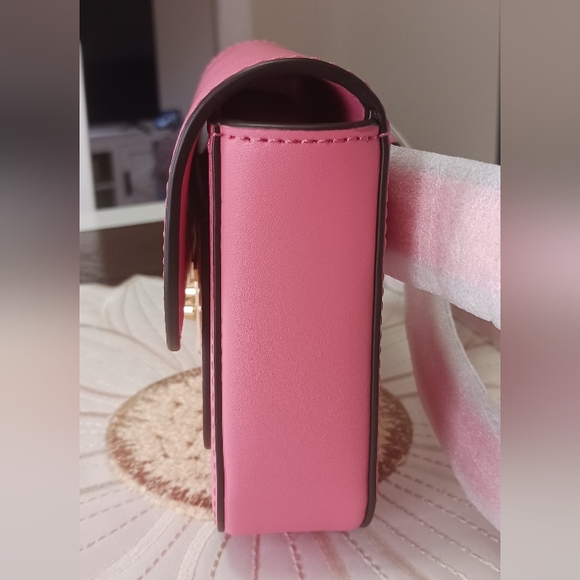 MICHAEL Michael Kors Sloan Editor Belt Bag Leather, Pink ❤️NEW❤️ retails $398 - Picture 4 of 8